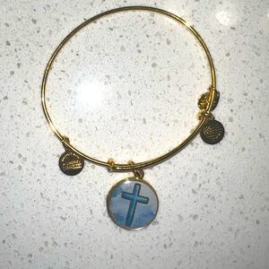 Gold Alex and Ani Bracelet